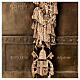 Lateran Basilica Holy Door, cast bronze, 14x7.5 in s5