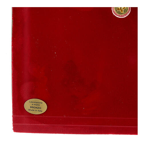 Porta Santa bronzo fuso San Giovanni Laterano 34x19 cm 10