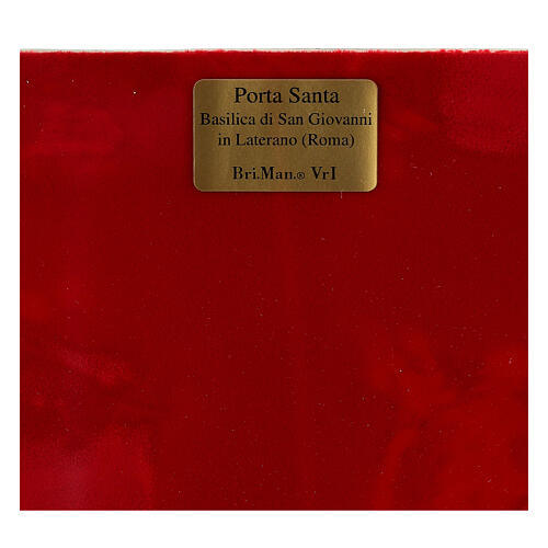 Porta Santa bronzo fuso San Giovanni Laterano 34x19 cm 11