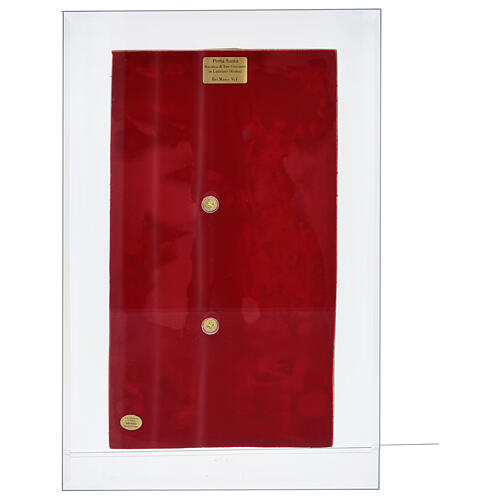 Holy Door cast bronze of St John Lateran, 34x19 cm 12