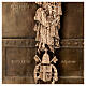 Holy Door cast bronze of St John Lateran, 34x19 cm s5