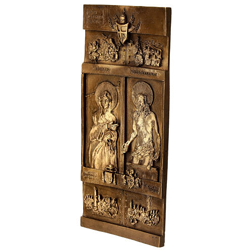 Porta santa bronzo S. Maria maggiore 17x8 cm formella 2