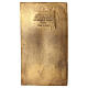 Porta S. Giovanni laterano ottone 17x9 cm s3