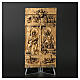 Heilige Pforte S Maria Maggiore bronziertes Harz 12x6 cm s5