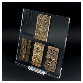 Set of 4 Holy Doors, bronze alloy