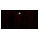 Quadro ultima cena bilaminato legno 47x91 cm s5