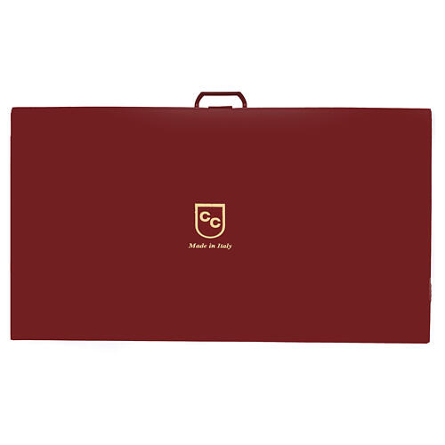 Quadro Última Ceia em madeira bilaminada 45x90 cm 6