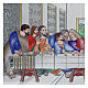 Cuadro Última Cena coloreado bilaminado madera 46x91 cm s3
