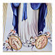 Quadro Madonna Miracolosa fondo bianco Valenti 25x20 cm s3