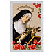 Santa Rita da Cascia quadro legno 13x10 cm Valenti s1
