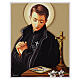 San Gabriele quadro legno stampato 25x20 cm Valenti s1