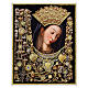 Our Lady of Sorrows, wooden frame, 5x4 in, Valenti s1