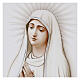 Madonna di Fatima quadretto stampato legno 25x20 cm Valenti s2