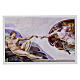 Quadro Creazione di Adamo 18x30 cm legno stampato Valenti s1