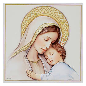 Madonna with Child, picture by Valenti, 5x5 in