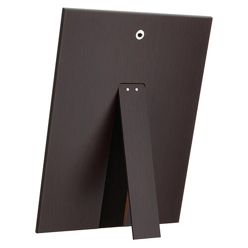 Płaskorzeźba Thilia – Święta Rodzina, kolorowane srebrzone aluminium, 30 x 20 cm 3