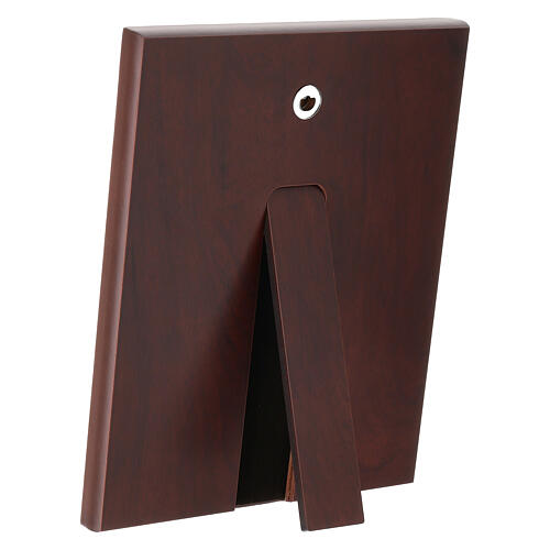 Obrazek Thilia ojciec Pio, srebrzone aluminium, 30x20 cm 3