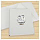 Baptism Album with Baptismal Font, Candle and Angel Thilia 25x20 cm s2