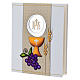 Album Thilia première communion hostie, calice, raisin et épis de blé 25x20 cm s1