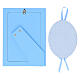 Set cornice Thilia  in Argento stelline capoculla angioletto azzurro s3