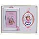 Set Thilia cornice argento stelline capoculla angioletto rosa s1