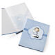Album Thilia per foto angioletto azzurro alluminio argentato 25x20 cm s3