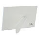 Cornice rettangolare Thilia Albero della Vita alluminio argentato vetro 20x30 cm s3