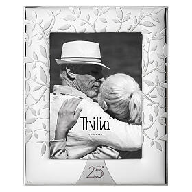 Cadre Thilia 25e anniversaire de mariage Arbre de Vie 25x20 cm