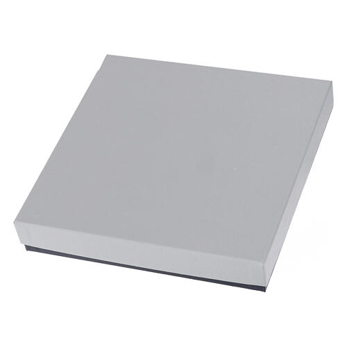 Cadre Thilia en aluminium argenté Arbre de Vie avec alliances 20x20 cm 4