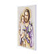 Saint Joseph with Jesus wooden picture Valenti, 25x20 cm s2