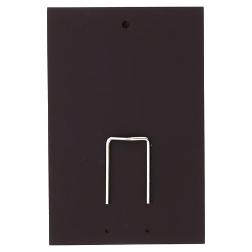 Tableau Notre-Dame de Lorette imprimé sur bois Valenti 17x10 cm 3