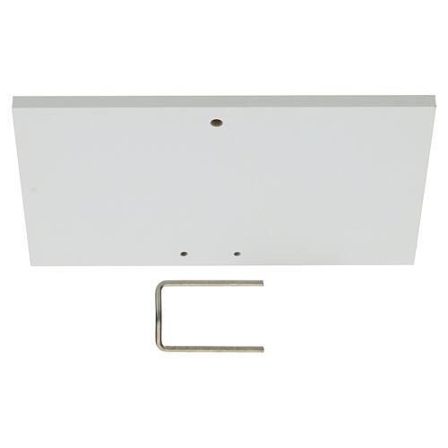 Annunciation painting by Valenti, print on wood, 8x10 in 3