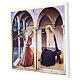Annunciation Print Picture on Wood, Valenti 20x25 cm s2