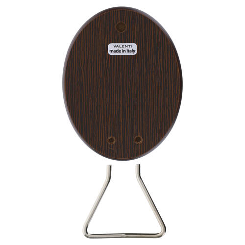 Quadro ovale della Gloria Spirito Santo 9x7 cm Valenti 3