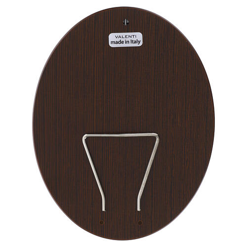 Silver Gold Holy Spirit Bilaminate Plaque by Valenti 18x15 cm 3