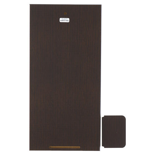 Icona Sacra Famiglia Valenti dettaglio oro in bilaminato argento 40x20 cm 4