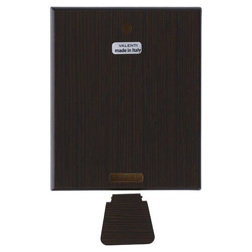 Quadretto Madonna del Buon Consiglio bilaminato argento Valenti 10x8 cm 3