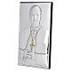 Pope Leo XIV laminated panel with gold finish, 15x10 cm Valenti s2