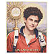 Carlo Acutis picture on varnished wood, 25x20 cm Valenti s1
