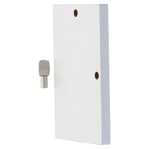 Piccola icona Valenti su legno San Carlo Acutis 10x5 cm 2