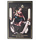 Quadretto 18x12 cm Regina di Pompei legno dipinto Valenti  s1
