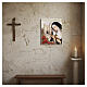 Saint Rita of Cascia printed wooden picture, 25x20 cm Valenti s2