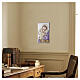 Saint Joseph with Baby Jesus painted bilaminate, 20x12 cm Valenti s2
