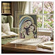 Our Lady of Good Counsel glass picture Valenti, 20x18 cm s2