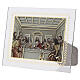Last Supper Valenti glass frame, 7x8 in s1