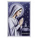 Vertical Icon of Our Lady of Lourdes on Painted Wood, 18x12 cm Valenti s1