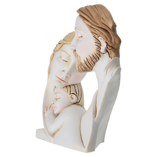 Statuetka z żywicy Święta Rodzina, kolorowa, 15x12 cm, Valenti 2