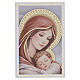 Obrazek drukowany na drewnie, Madonna z Dzieciątkiem, 15× 10 cm, Valenti s1