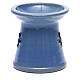 Blue terracotta incense burner s3