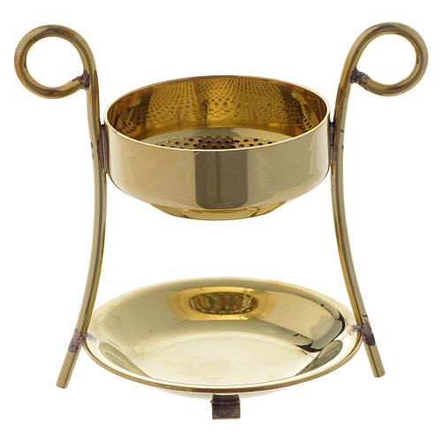 golden colours Brass incense burner